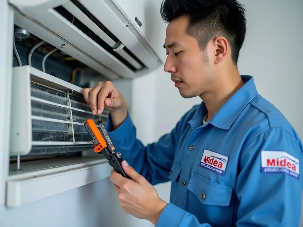 فني صيانة تكييف ميديا