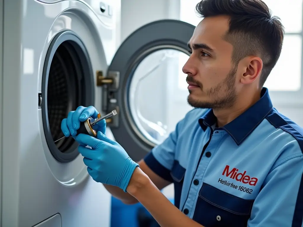 فني صيانة غسالة ميديا